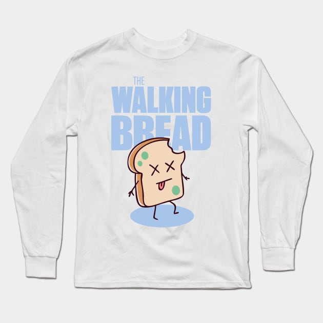 The Walking Bread Long Sleeve T-Shirt by Chocolona